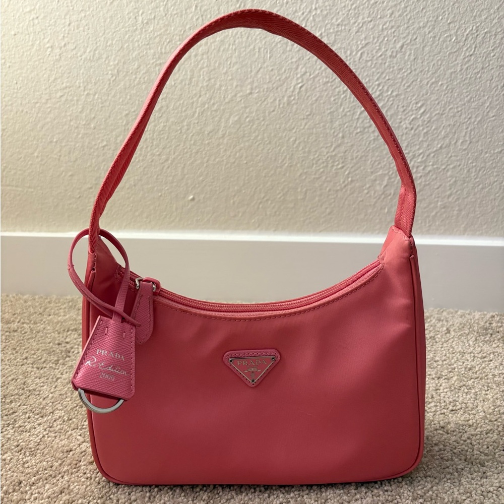Prada pink Re-Nylon Re-Edition 2000 shoulder bag